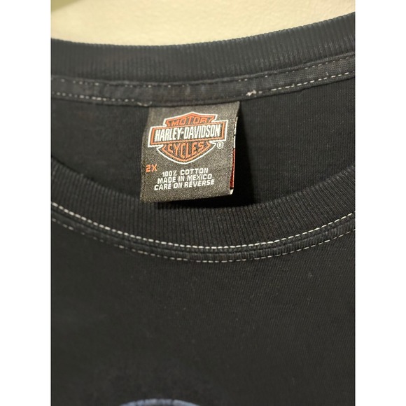 Harley-Davidson Graphic‎ Tee Biker T-Shirt Short Sleeve USA 2X - Picture 3 of 5